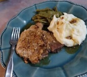 budget family meals, Garlic brown sugar pork chops