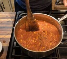 fast cheap meals, Making taco soup