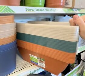 dollar tree organization hack, Planter boxes