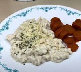 quick and easy pantry meals, Garlic parmesan chicken pasta
