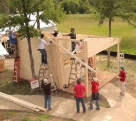 tiny home village, Tiny home village