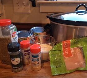 fast easy crock pot dinners, Creamy basil chicken recipe