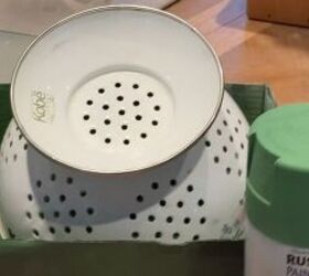 Colander upcycle