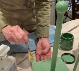 Wood paper towel holder and spice rack upcycle