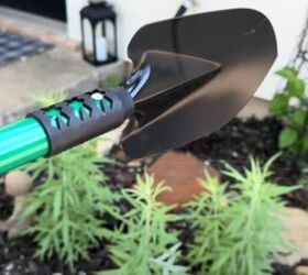 patio makeover, Garden shovel