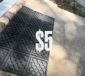 patio makeover, 5 mat