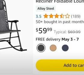 patio makeover, Chair on Amazon