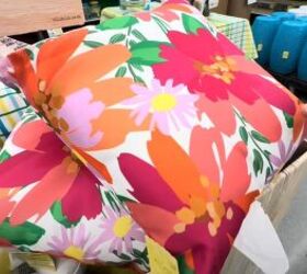 patio makeover, Outdoor pillow