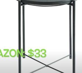 patio makeover, Amazon outdoor table