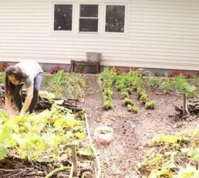 small house living 7 benefits to living in a small home, Woman gardening