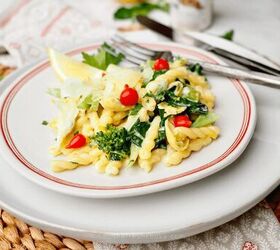 frugal meals that are also healthy delicious, Gemelli Garlic Lemon Pasta Recipe One Pot