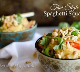 frugal meals that are also healthy delicious, Asian Spaghetti Squash