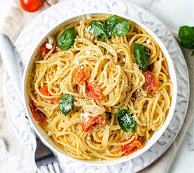 frugal meals that are also healthy delicious, CHERRY TOMATO PASTA