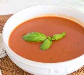 frugal meals that are also healthy delicious, A bowl of Tomato soup