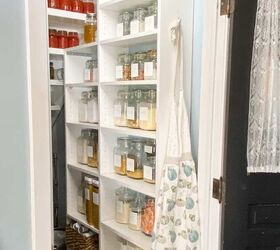 How they created a pantry in an unused space in their small house