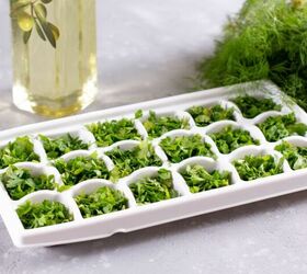 Herb ice cubes - image via Canva