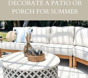 31 easy ideas to decorate a patio or porch for summer