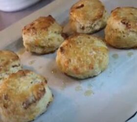 Maple bacon cheddar biscuits