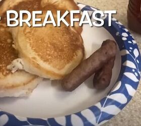 eating for 2 50 a day cheap meal ideas you need to try, Pancakes and sausage