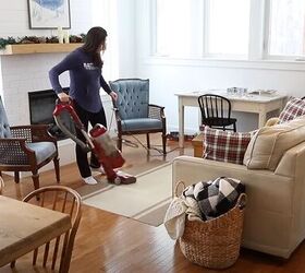 33 1 minute cleaning tasks to transform your home, Vacuuming