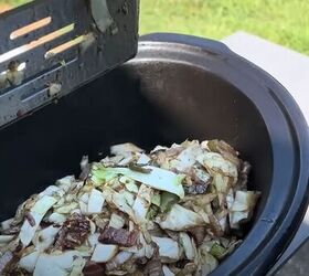 easy side dish recipe for a fun family reunion, Cooked cabbage side dish