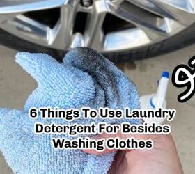 6 wild things to clean with laundry detergent (besides washing clothes!)