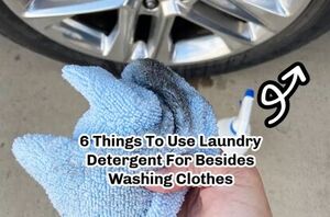 6 wild things to clean with laundry detergent (besides washing clothes!)