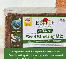  Burpee Organic Coconut Coir Concentrated Seed Starting Mix - image via Amazon