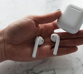 my top 7 frugal living tips for getting the most value, Air Pods image via Canva