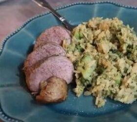 Hawaiian pork tenderloin & fried rice