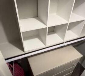 10 closet organizing hacks for small closets my personal journey, Centered furniture