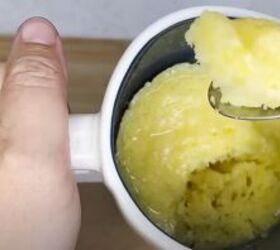  Lemon mug cake