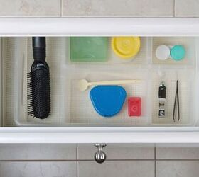 Organized bathroom drawers - image via Canva