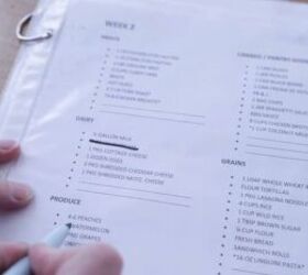 She simplified meal planning by coming up with a reverse shopping list (here's how!)