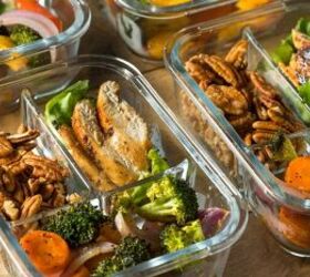 how to save money on food, Meal prep image via Canva