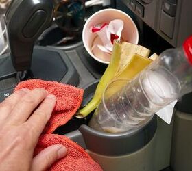 how to keep your car clean and organized, Messy car