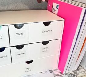 all the ways i organize my craft room