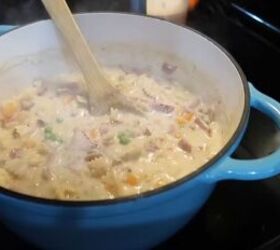 5 cheap meal ideas for the family, Making one pot ham veggie pasta