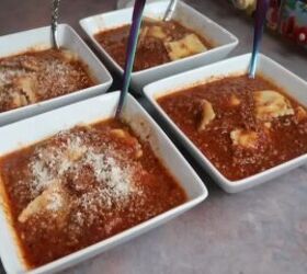 5 cheap meal ideas for the family, Ravioli soup