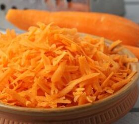 Grated carrots - image via Canva