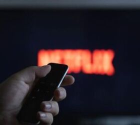 hacks for saving money everything you need to know about the 1 10 rul, Netflix on TV image via Canva