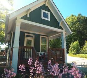 She loves her tiny home in Georgia (just 250 square feet of living space!)