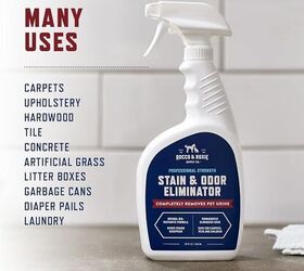 dirty areas in your home that are affecting your health, Rocco Roxie Supply Co Stain Odor Eliminator via Amazon