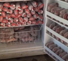 clever ways to save money, Fridge full of beef