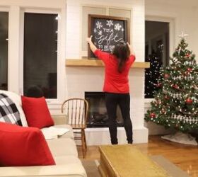 How to simply decorate for Christmas while maintaining that cozy, festive feeling