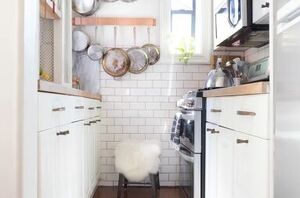 13 clever tricks to make your small kitchen look WAY bigger