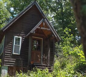 Take a tour of this timber-framed tiny house cabin