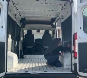 Here's a look at the beginning of her van build journey