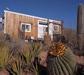 He transformed his dream of self-sufficiency into reality with his tiny Arizona home