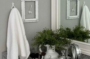Here's how to get organized with bathroom counter decor that's pleasing AND practical
